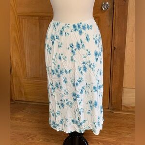 Vintage Cut Loose Floral Cottage Cottagecore x Doen x Christy Dawn Midi Skirt